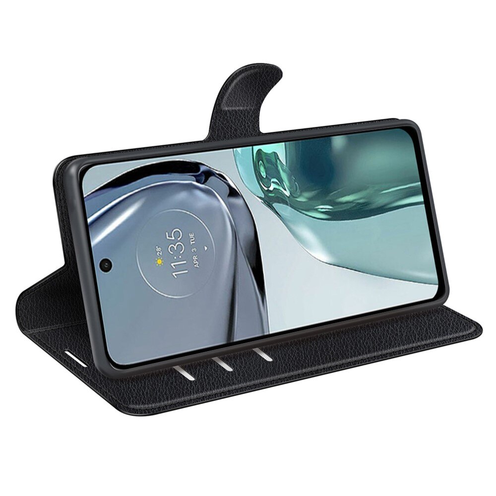 Mobiltaske Motorola Moto G62 Sort