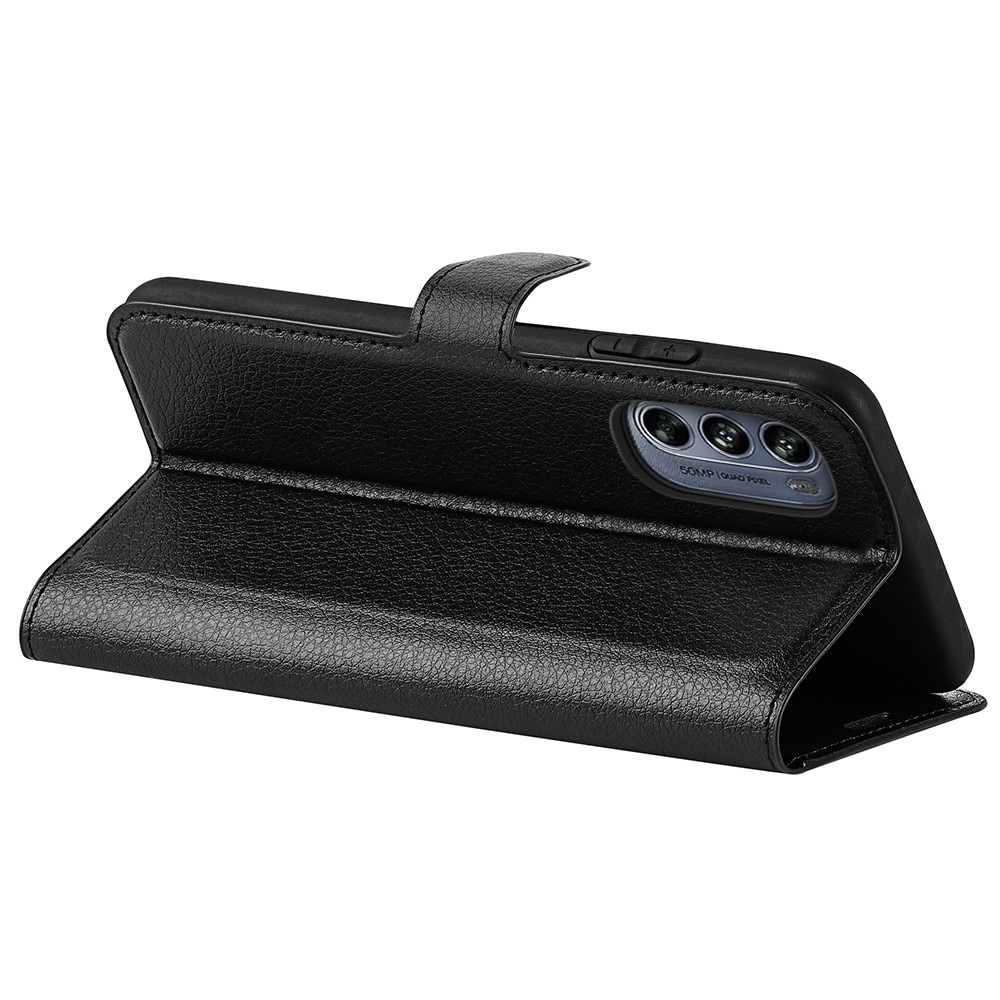 Mobiltaske Motorola Moto G62 Sort