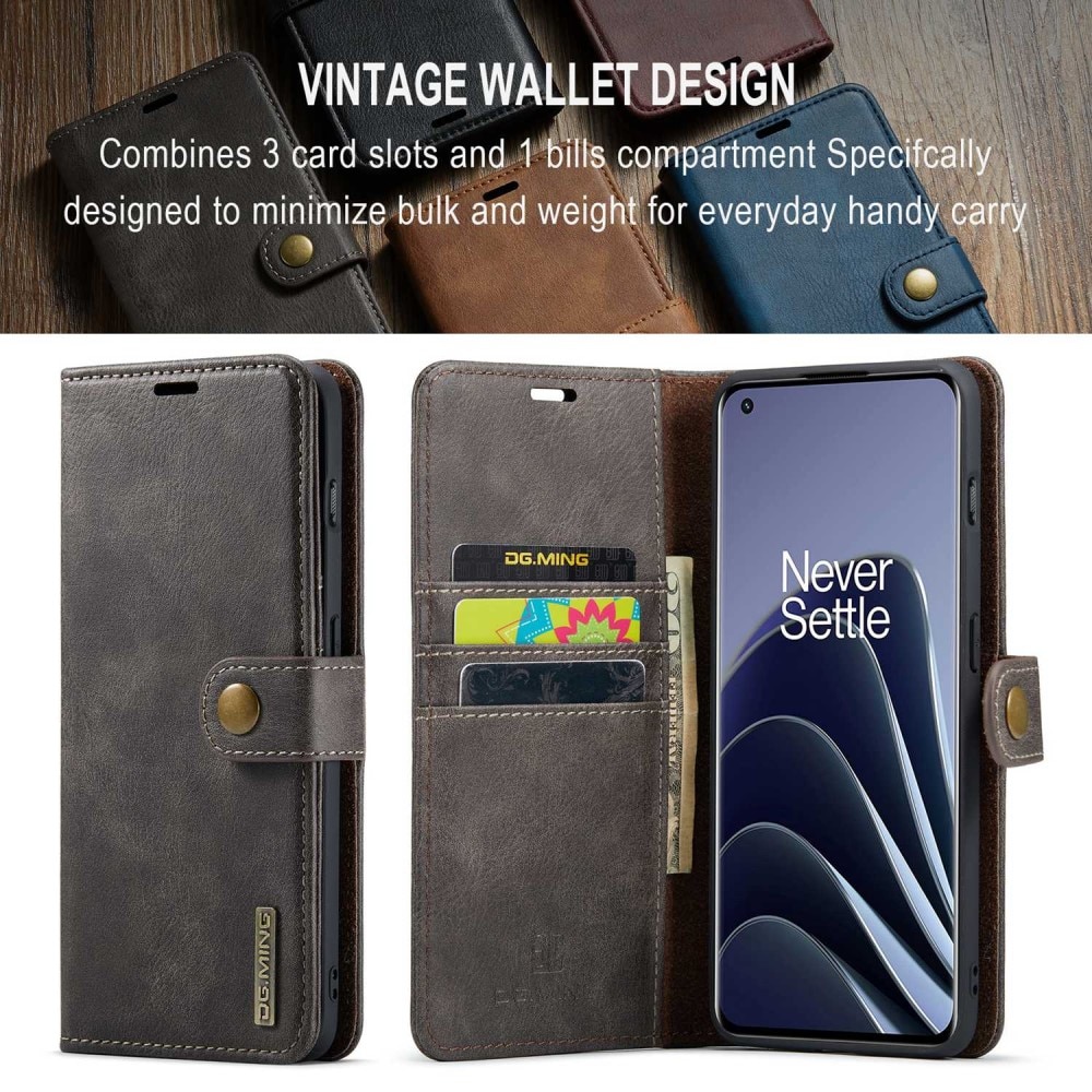 Magnet Wallet OnePlus 10 Pro Brown