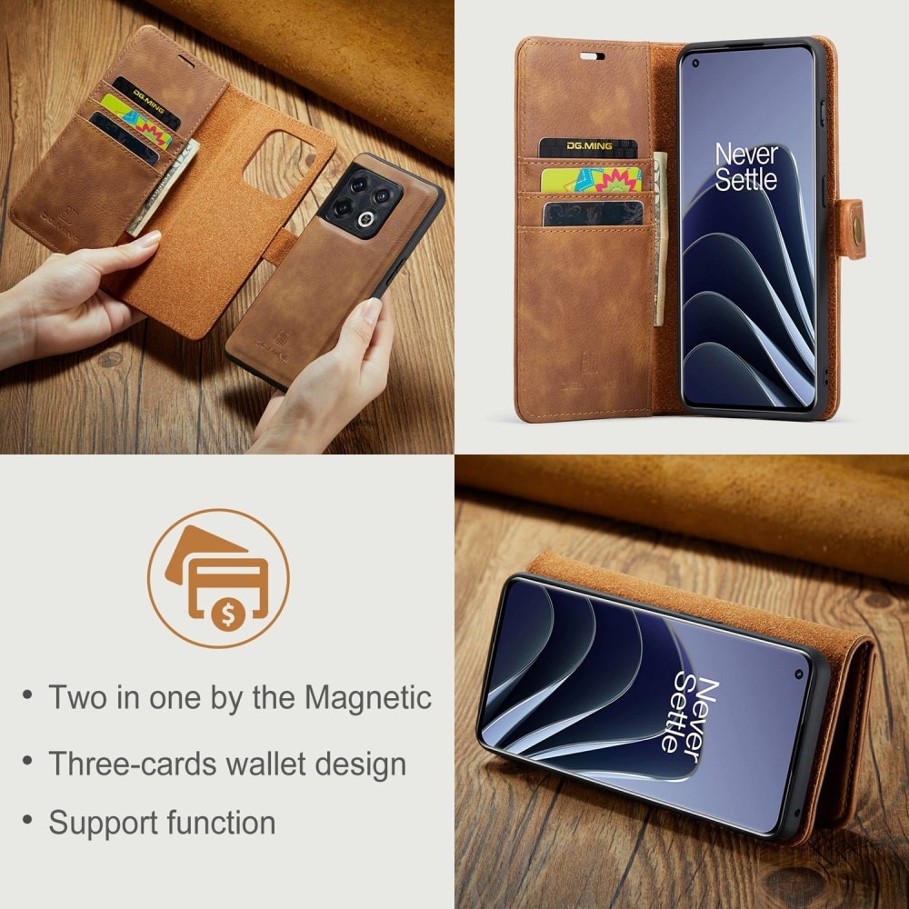 Magnet Wallet  OnePlus 10 Pro Cognac