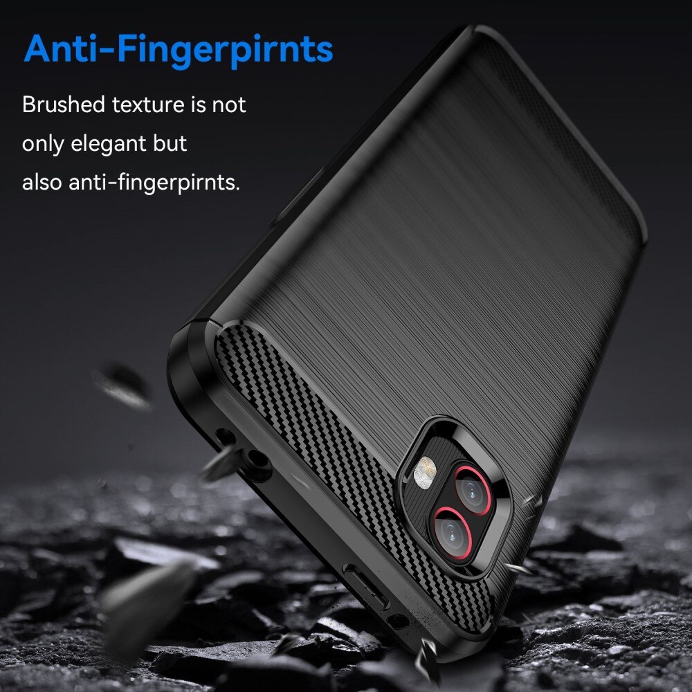 Samsung Galaxy Xcover 6 Pro Cover TPU Brushed Sort