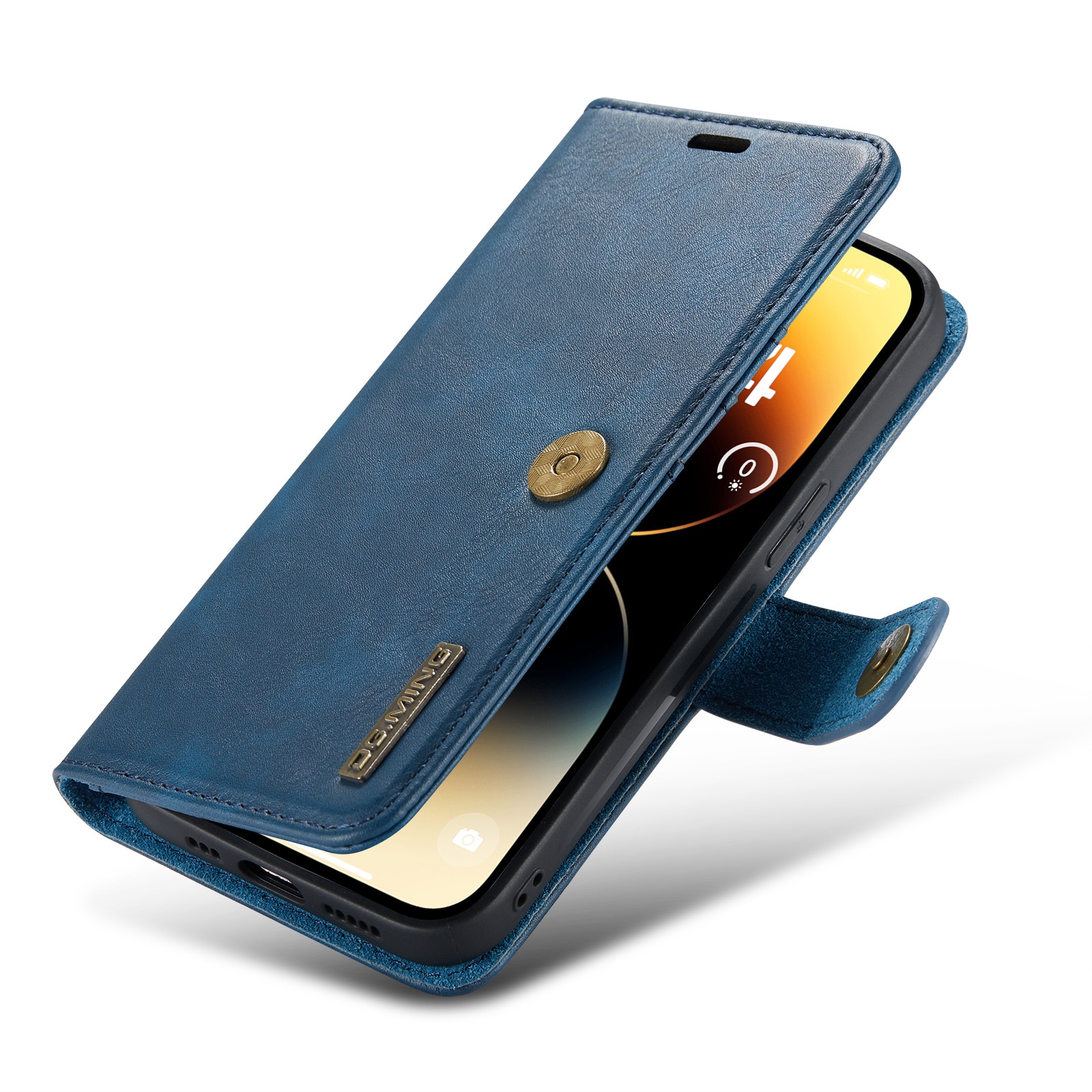 Magnet Wallet iPhone 14 Pro Blue