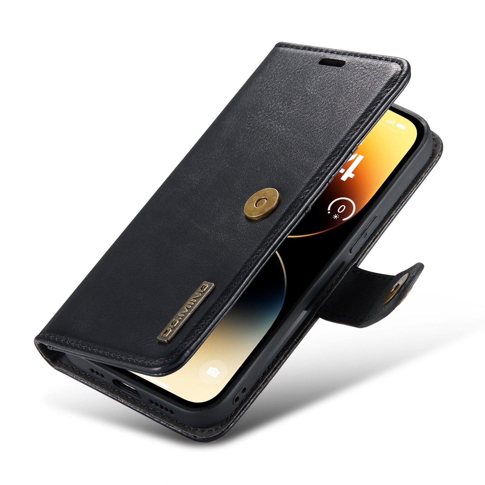 Magnet Wallet iPhone 15 Pro Max Black