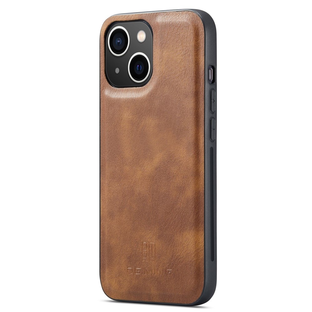 Magnet Wallet iPhone 14 Plus Brun