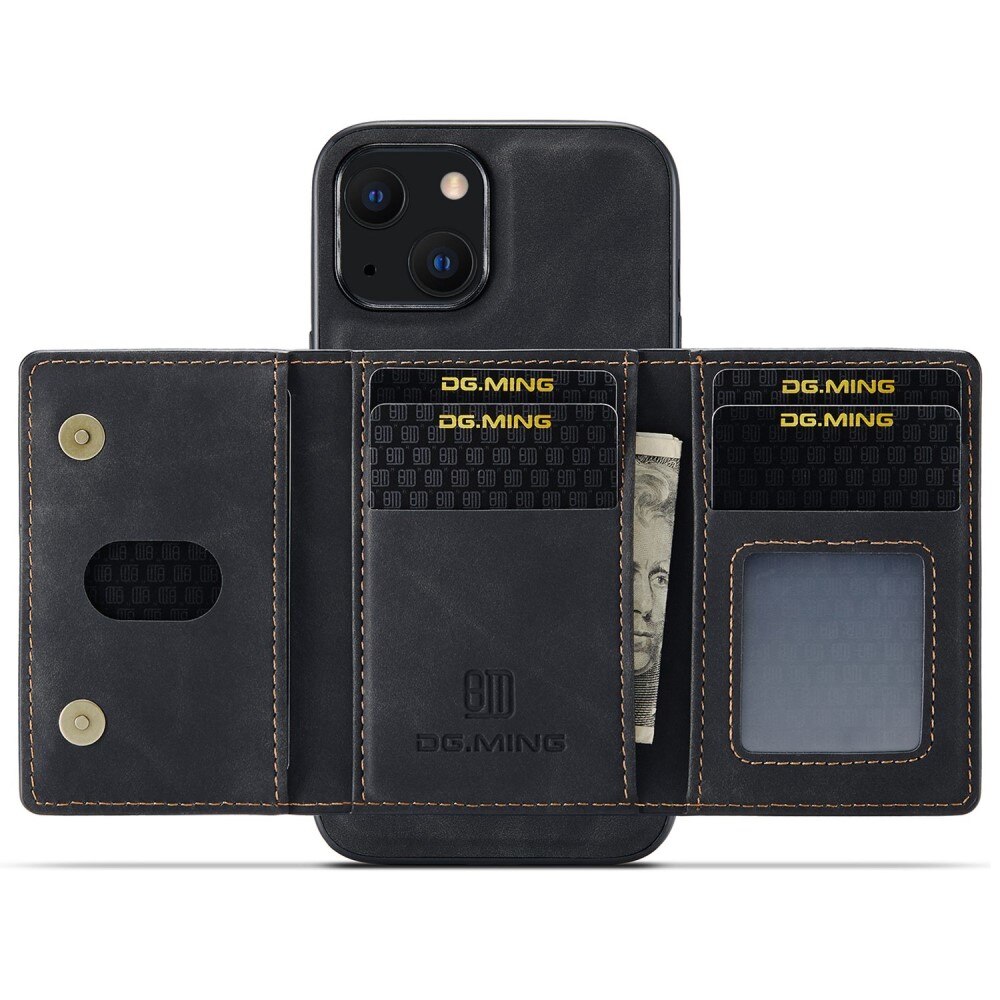 Magnetic Card Slot Case iPhone 14 Plus Sort