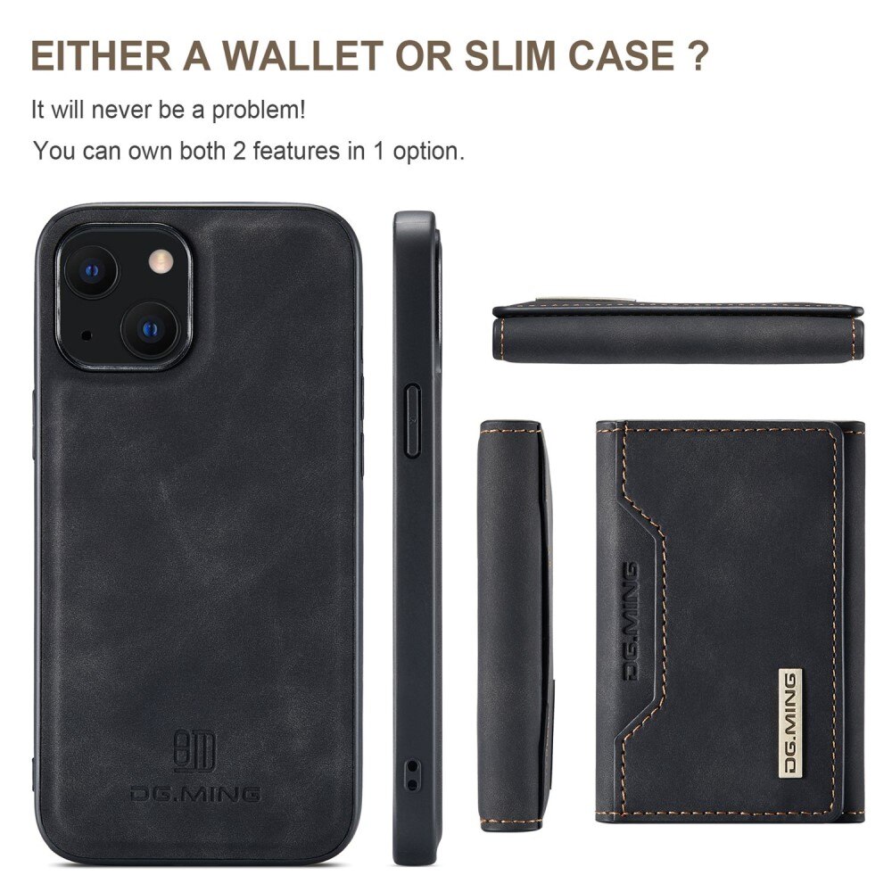 Magnetic Card Slot Case iPhone 14 Plus Sort