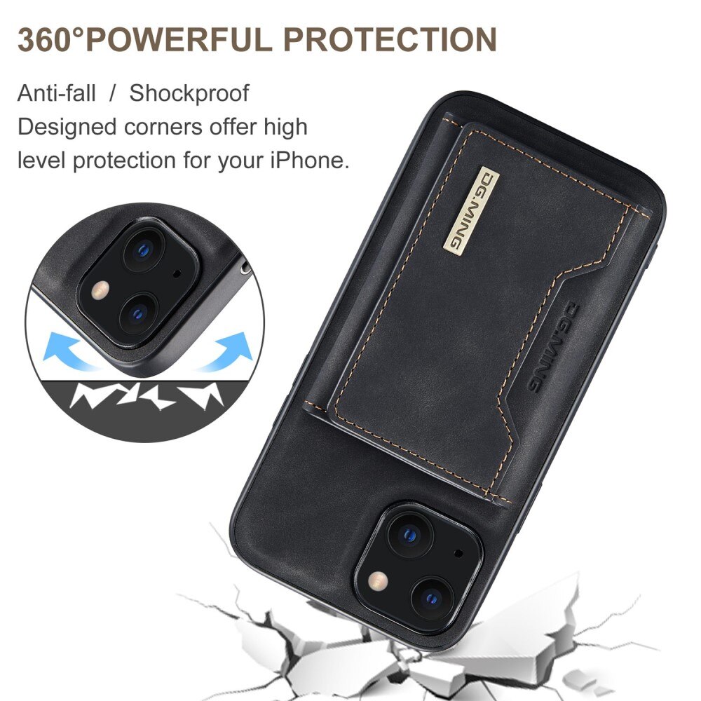 Magnetic Card Slot Case iPhone 14 Plus Sort