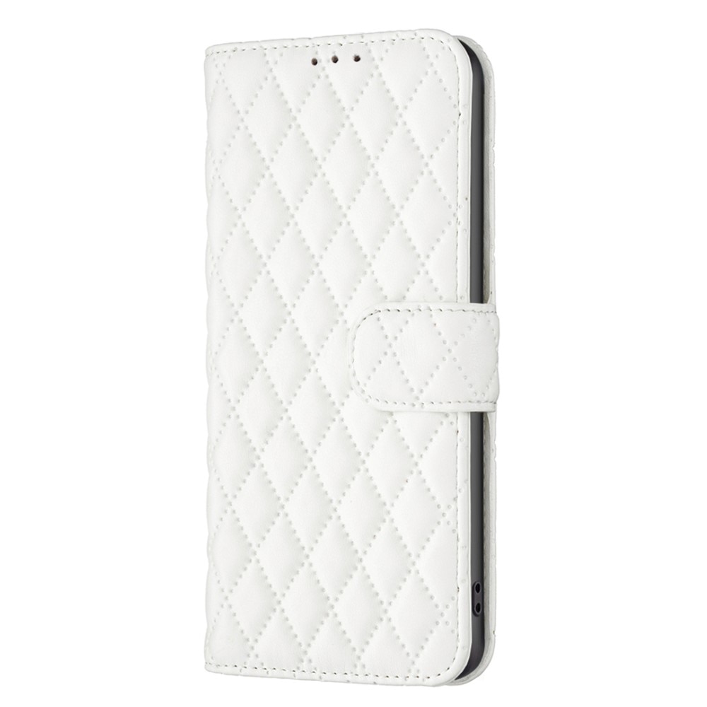 Tegnebogsetui iPhone 14 Quilted hvid