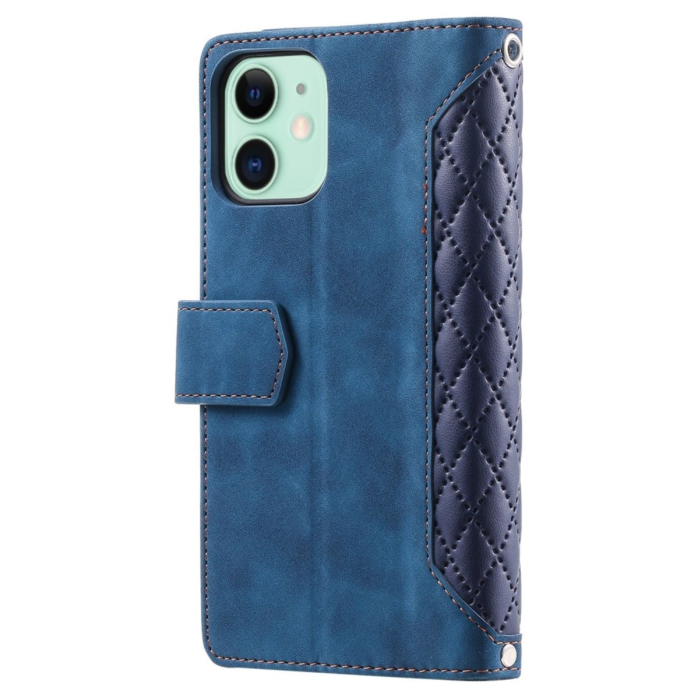 Pung Taske iPhone 11 Quilted Blå