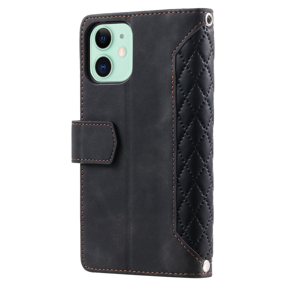 Pung Taske iPhone 11 Quilted Sort