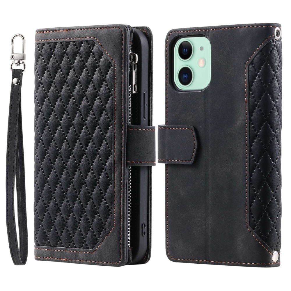 Pung Taske iPhone 11 Quilted Sort