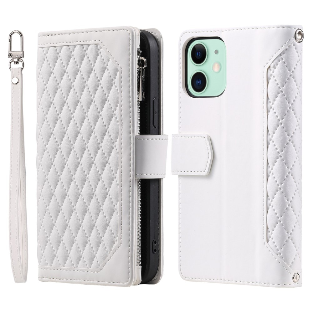 Pung Taske iPhone 11 Quilted Hvid