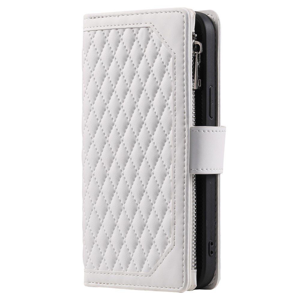 Pung Taske iPhone 11 Quilted Hvid