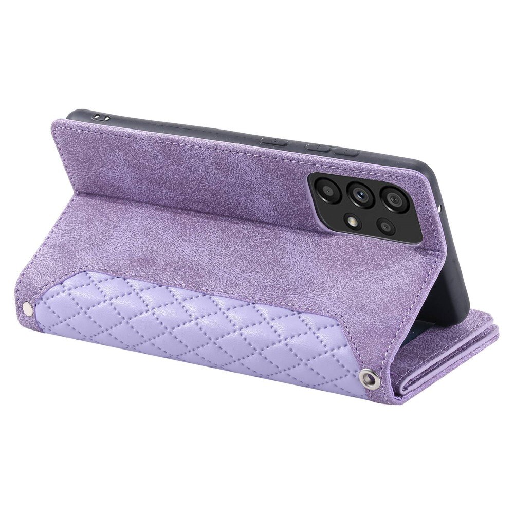 Pung Taske Samsung Galaxy A53 Quilted Lilla