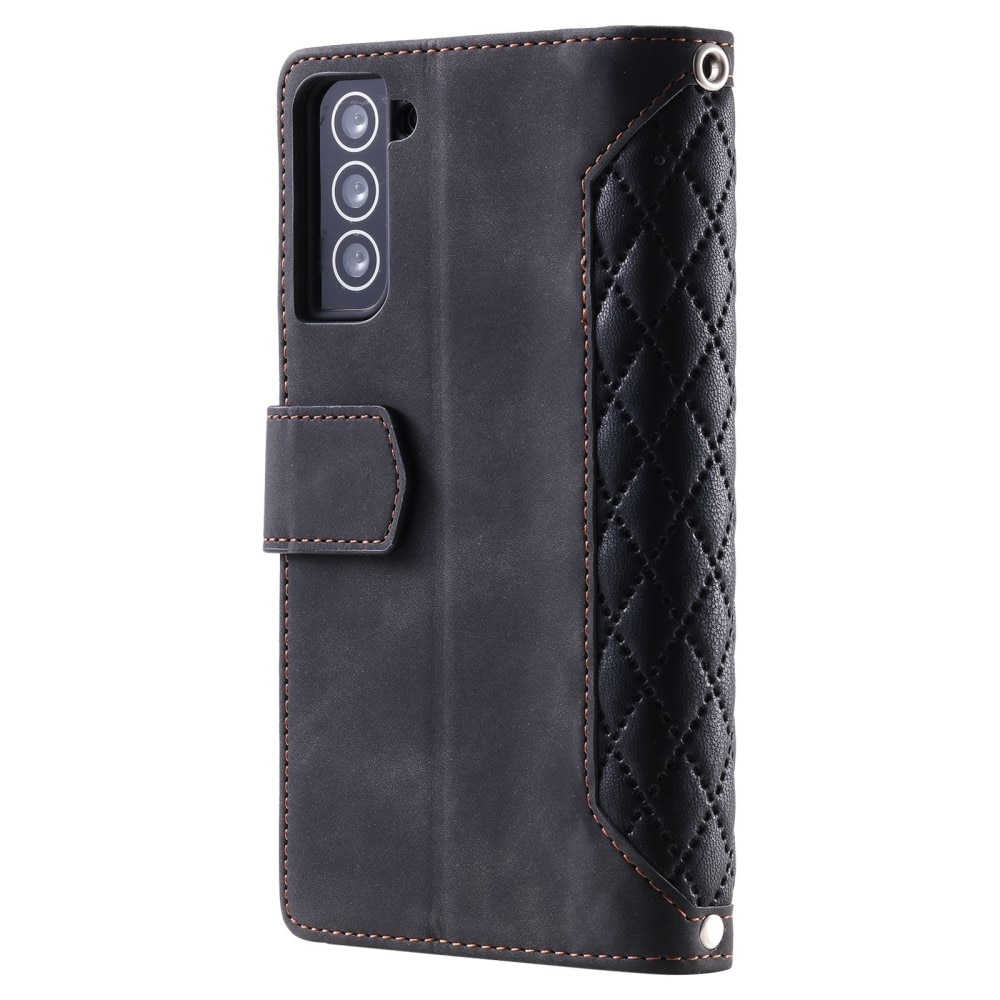 Pung Taske Samsung Galaxy S22 Quilted Sort