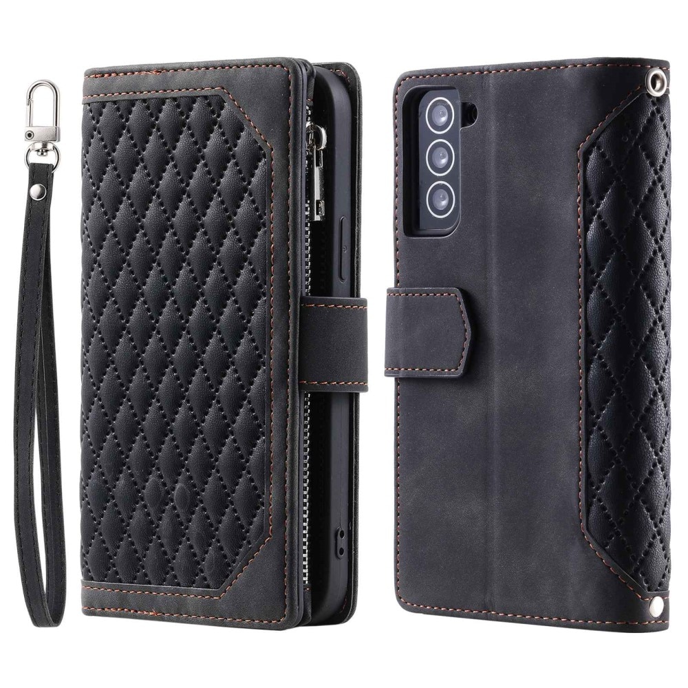 Pung Taske Samsung Galaxy S22 Quilted Sort