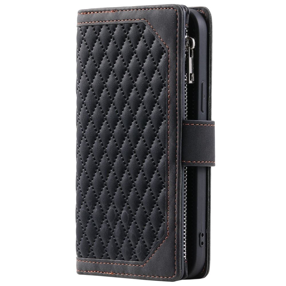 Pung Taske iPhone 7 Quilted sort