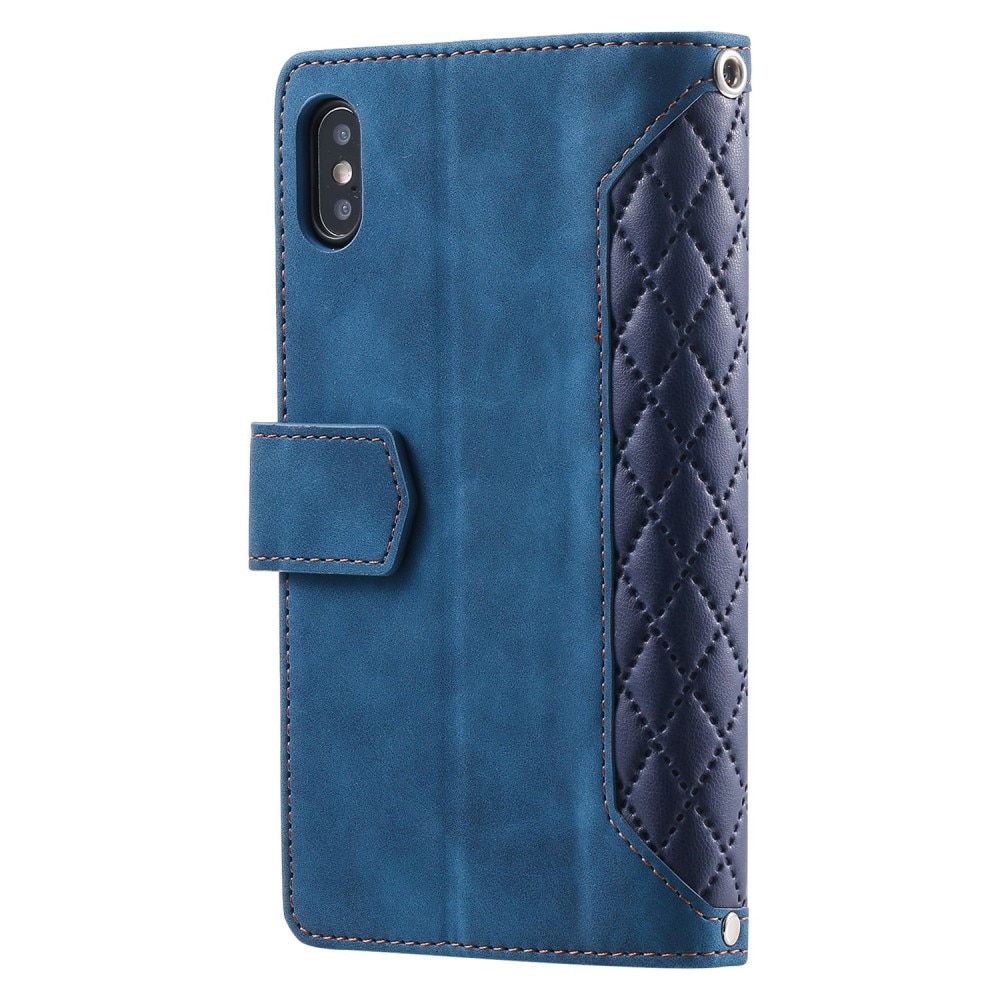 Pung Taske iPhone X/XS Quilted Blå