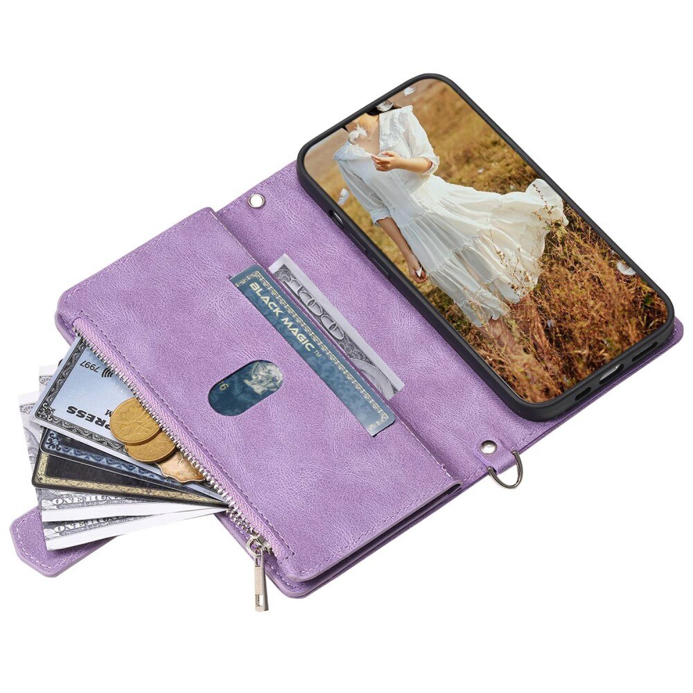 Pung Taske Apple iPhone 14 Plus Quilted Lilla