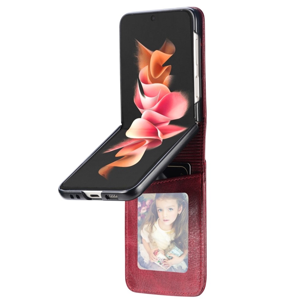 Mobiltaske Samsung Galaxy Z Flip 4 rød