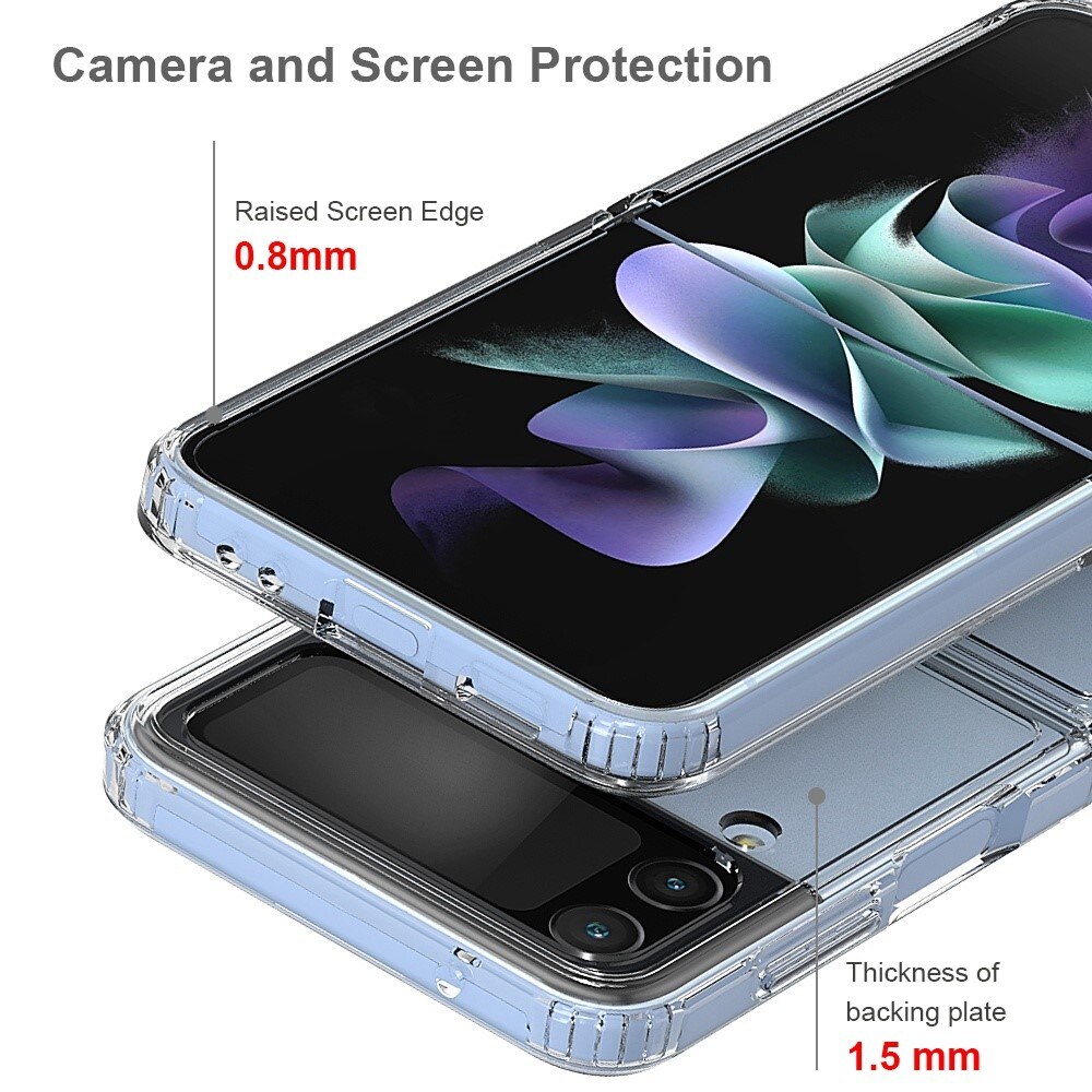Hybridcover Samsung Galaxy Z Flip 4 Gennemsigtig