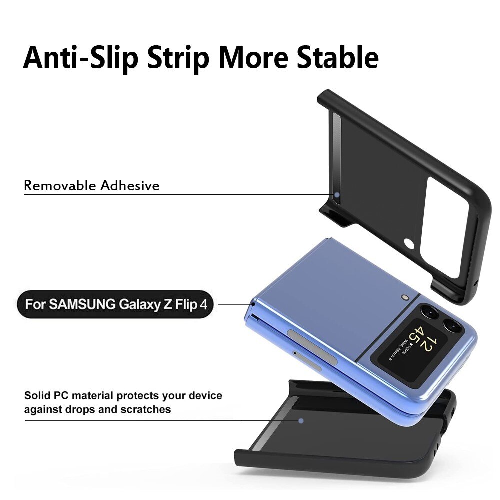 Hard Case Rubberized Samsung Galaxy Z Flip 4 Hvid