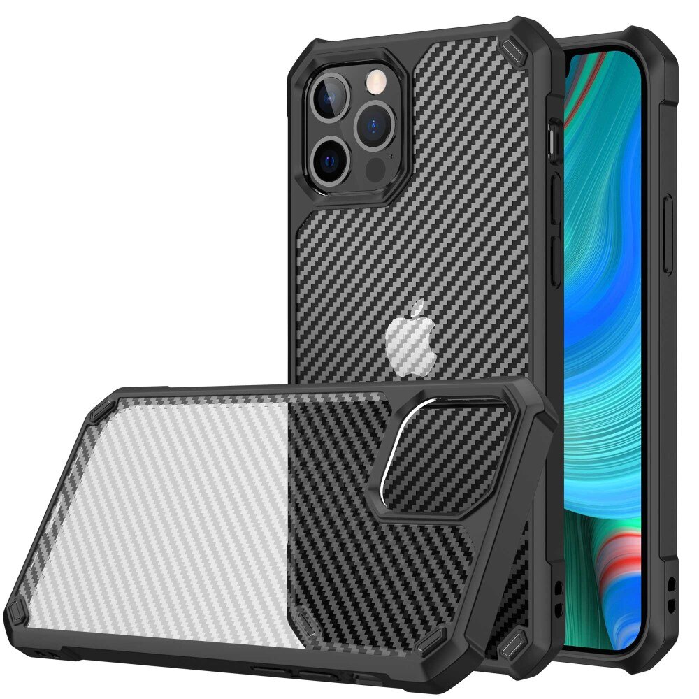 Hybridcover iPhone 14 Pro Max kulfiber