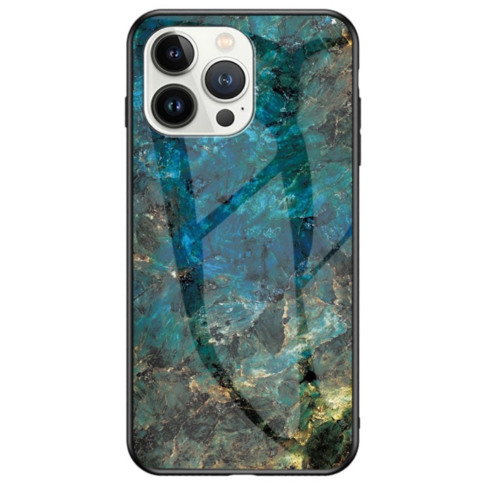 Cover Hærdet Glas iPhone 14 Pro emerald