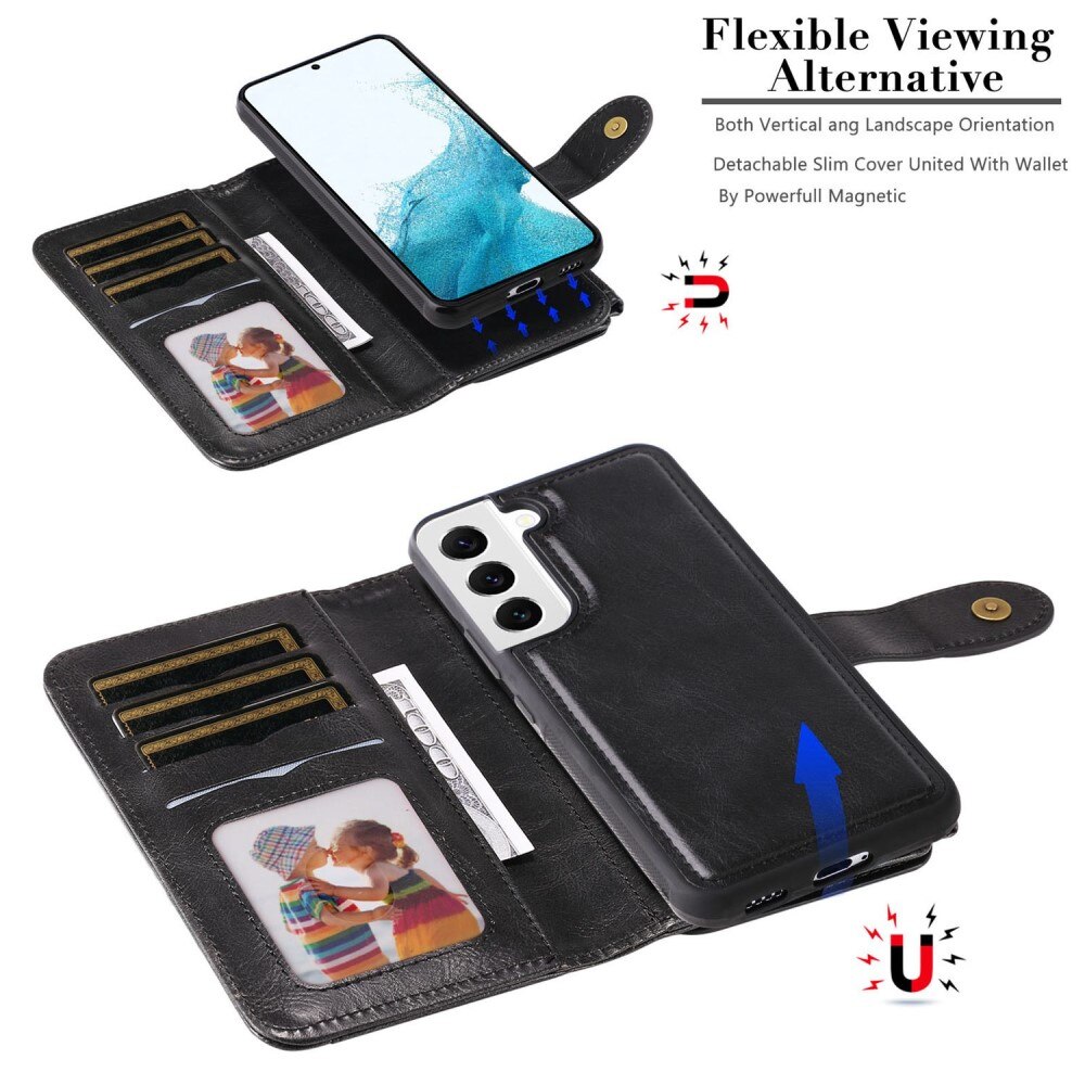 Magnet Leather Multi-Wallet Samsung Galaxy S22 sort