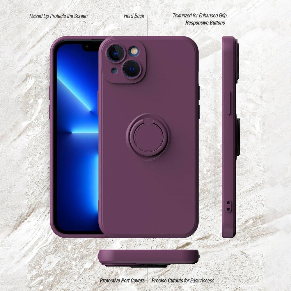 Hard Case Ring iPhone 14 sort