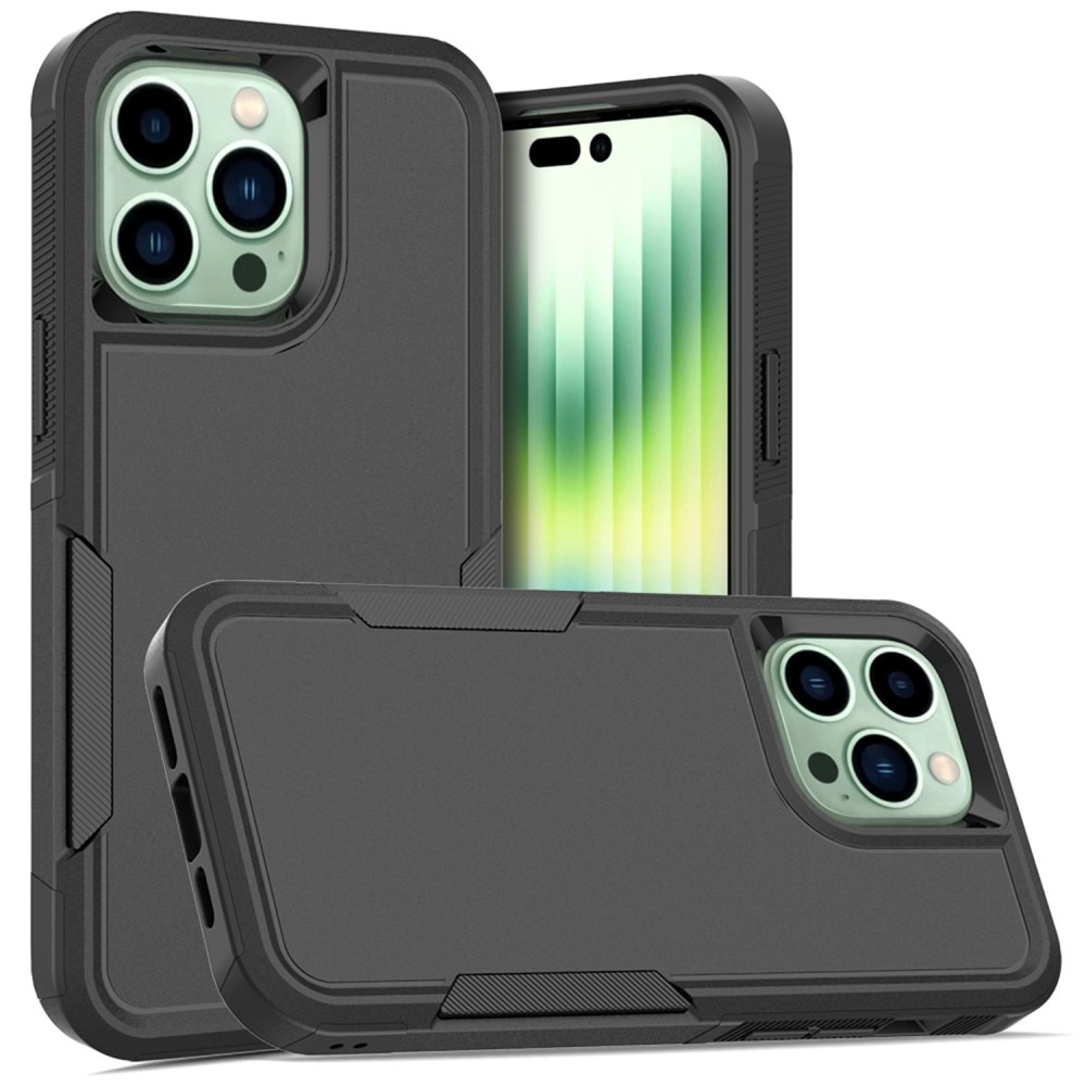 Off-road Hybridcover iPhone 14 Pro Max sort