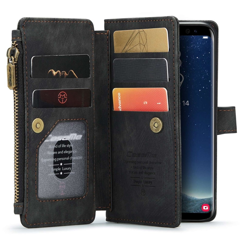 Zipper Wallet Samsung Galaxy S22 sort