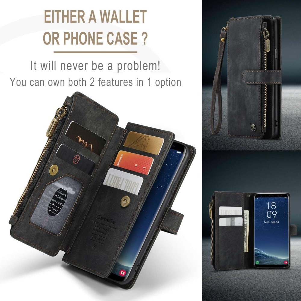 Zipper Wallet Samsung Galaxy S22 sort