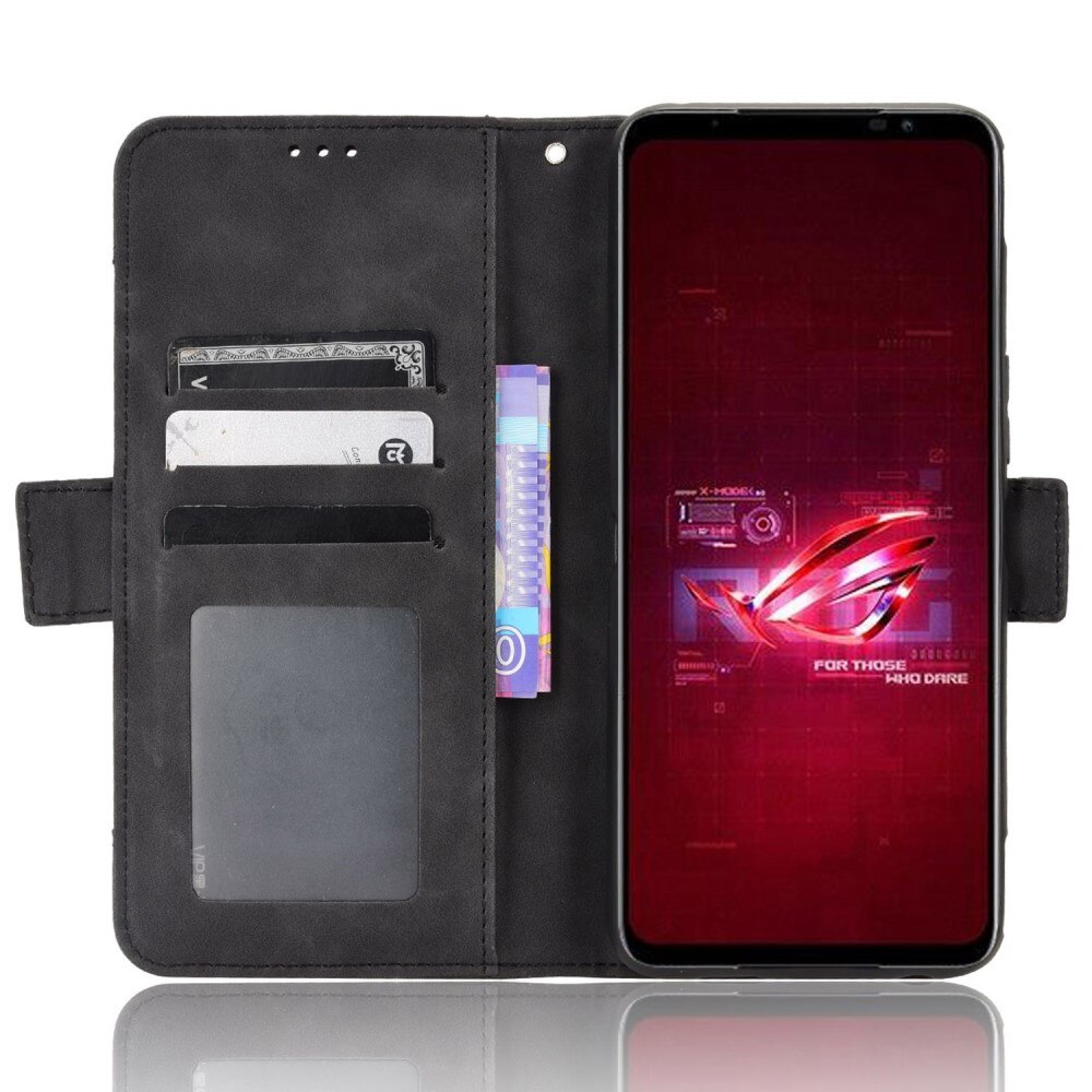 Multi Tegnebogsetui Asus ROG Phone 6/6 Pro sort