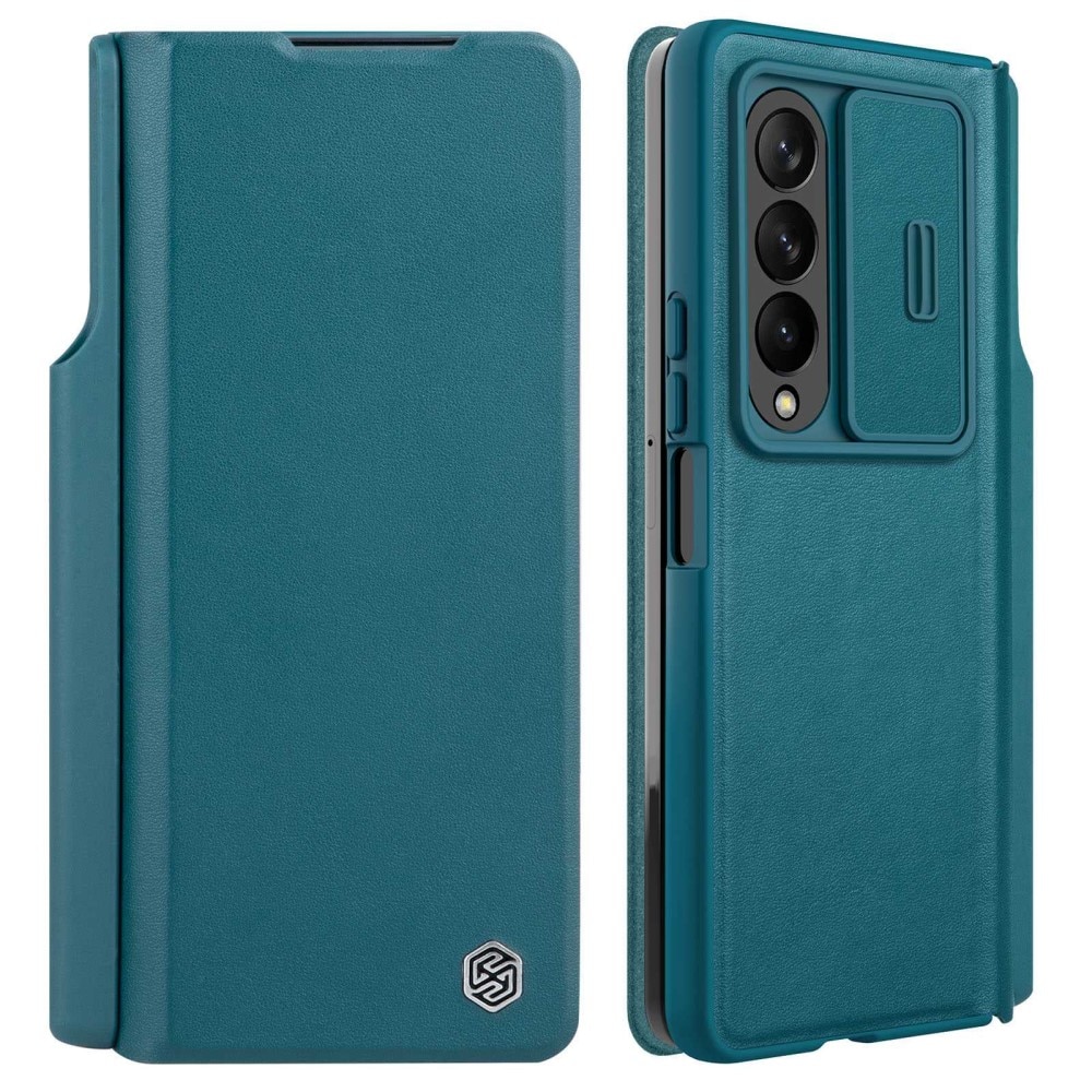 Qin Pro Camshield with Pen slot Galaxy Z Fold 4 Green