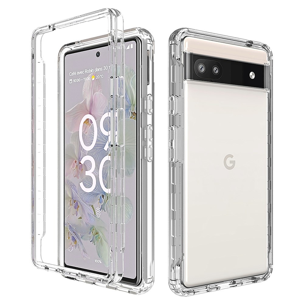 Full Cover Case Google Pixel 6a gennemsigtig