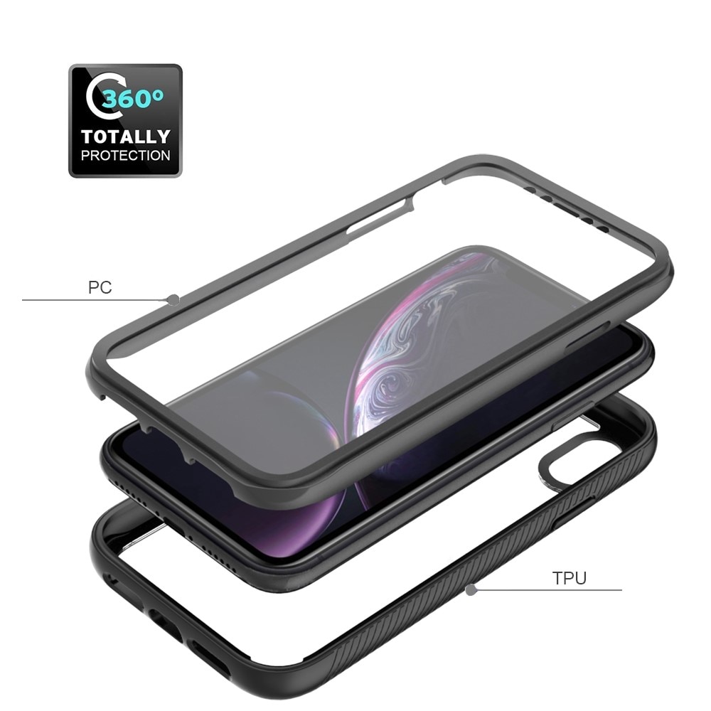 iPhone XR Full Protection Case Black