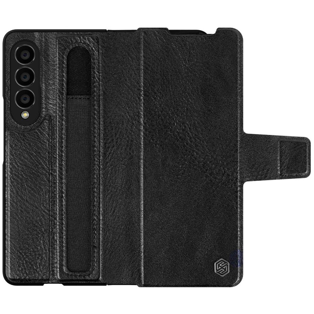 Leather Case with Pen Slot Samsung Galaxy Z Fold 4 sort