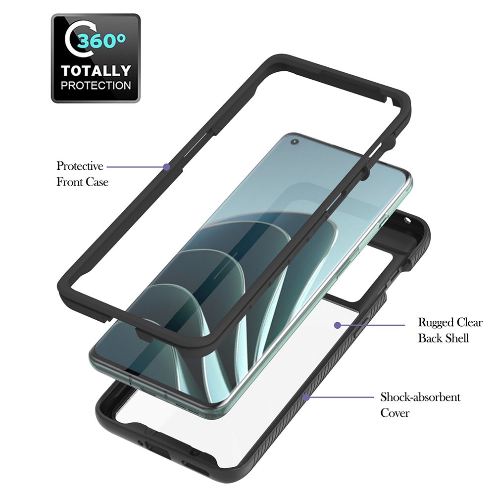 Full Cover Case ringholder OnePlus 10 Pro sort