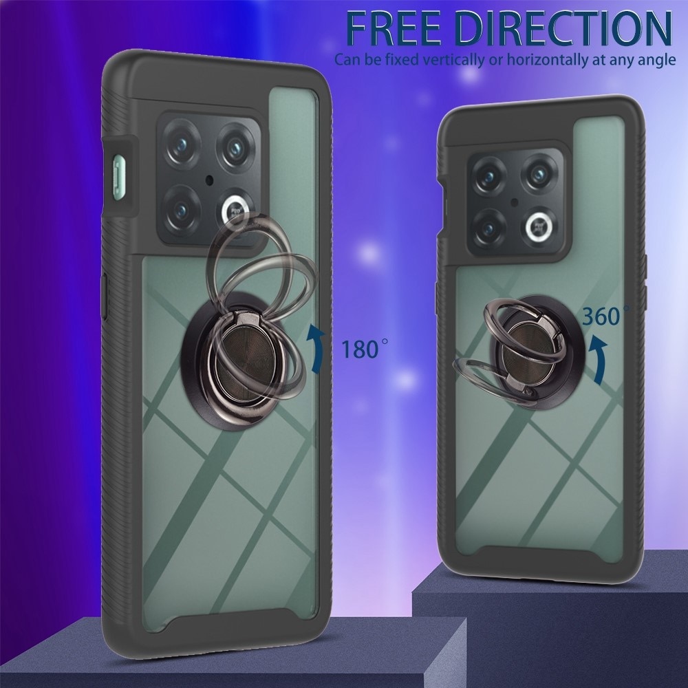 Full Cover Case ringholder OnePlus 10 Pro sort