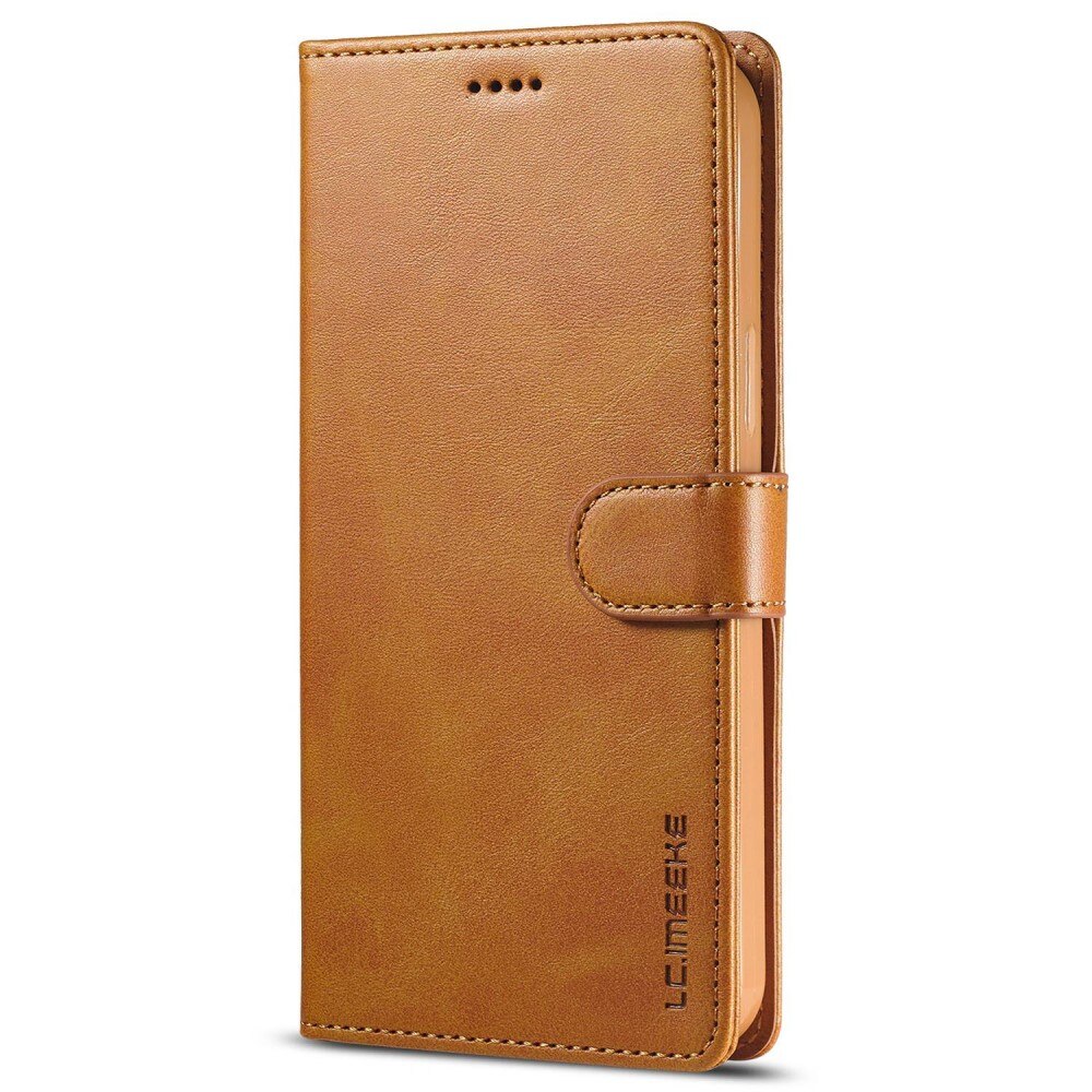 Tegnebogsetui iPhone 14 cognac