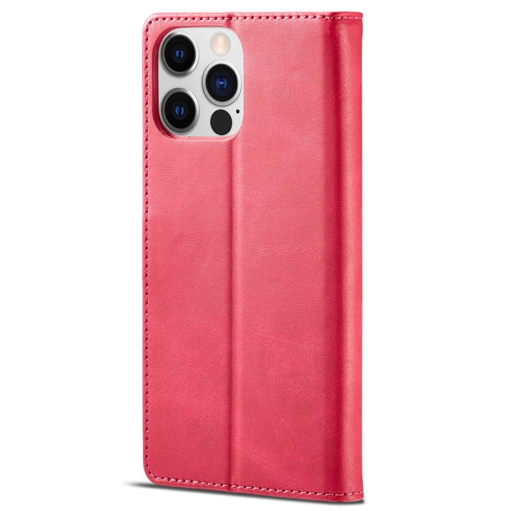 Tegnebogsetui iPhone 14 Pro lyserød
