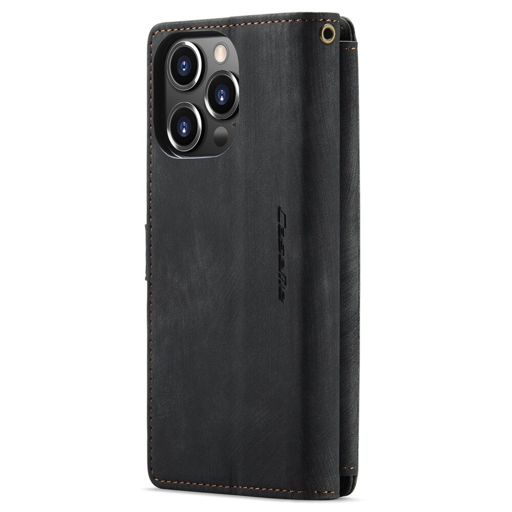 Zipper Wallet iPhone 14 Pro Sort