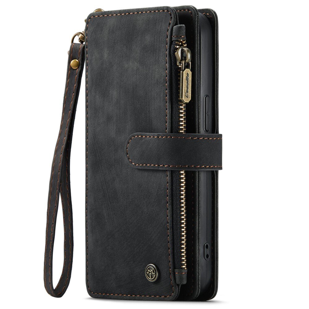 Zipper Wallet Apple iPhone 14 Plus Sort
