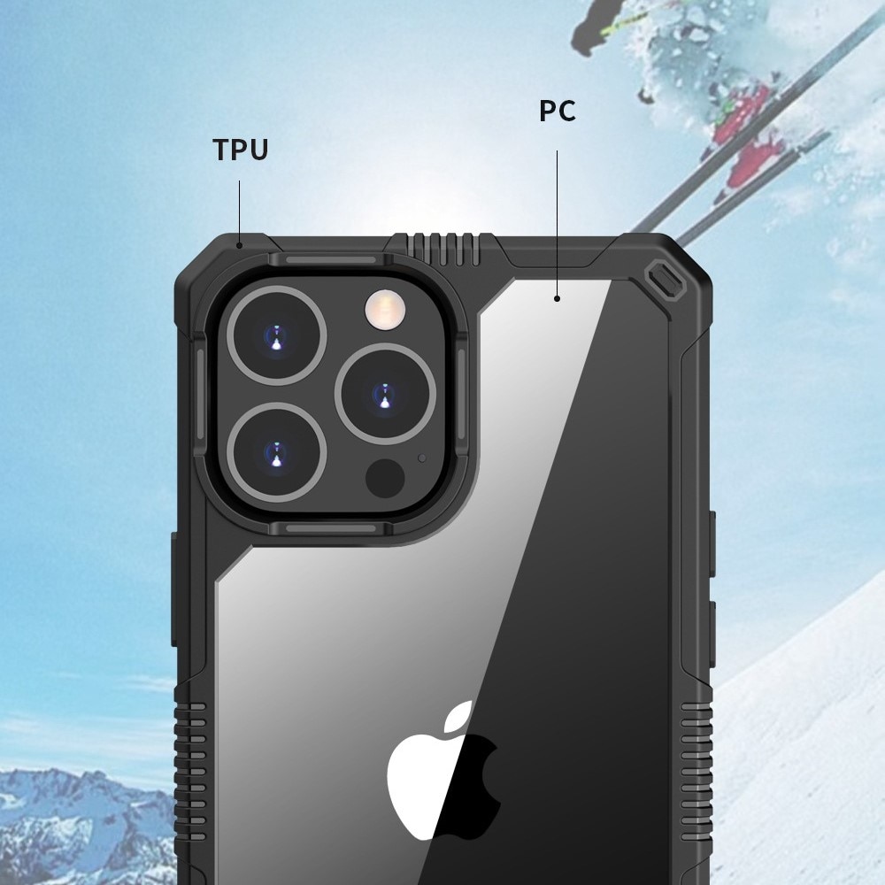 Hybridcover iPhone 14 Pro gennemsigtig