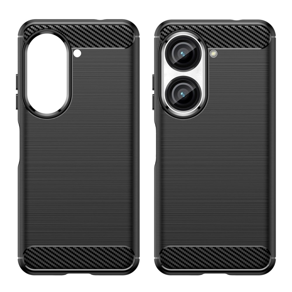 Asus Zenfone 9 Cover TPU Brushed Black