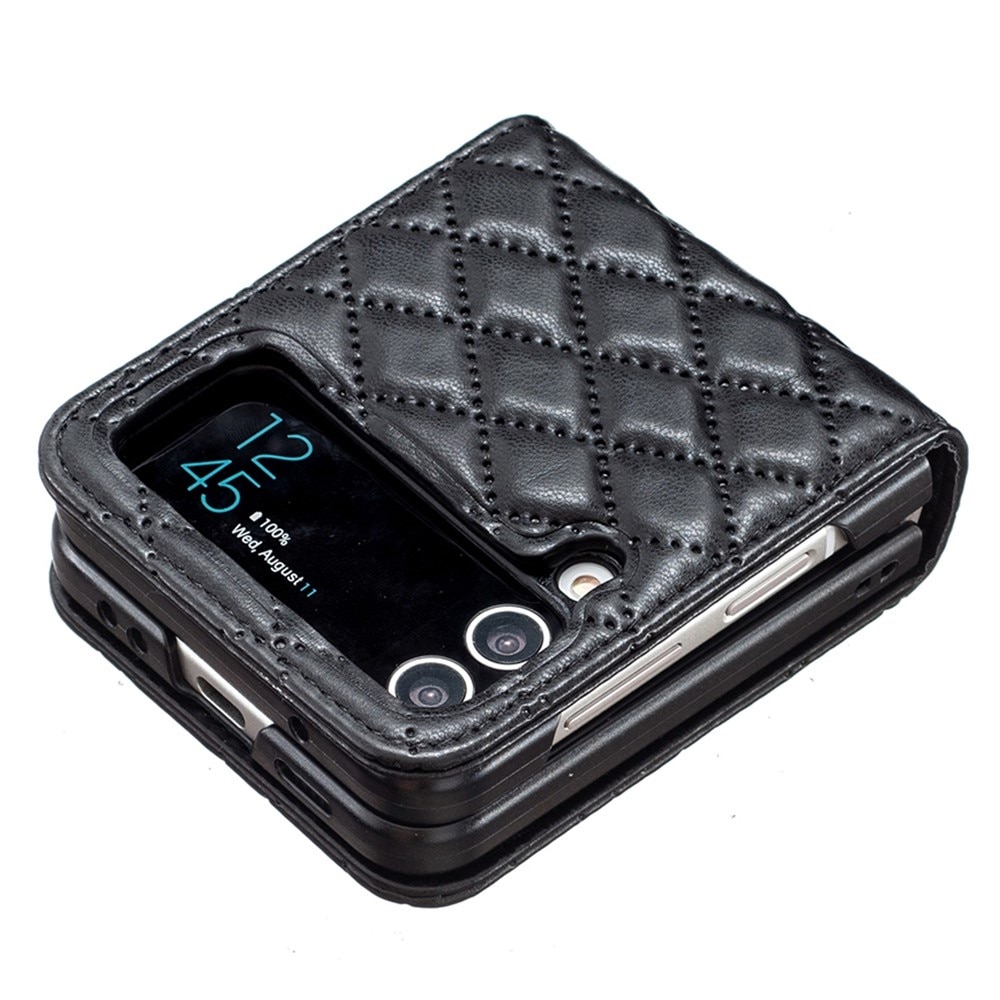 Etui Samsung Galaxy Z Flip 4 Quilted sort