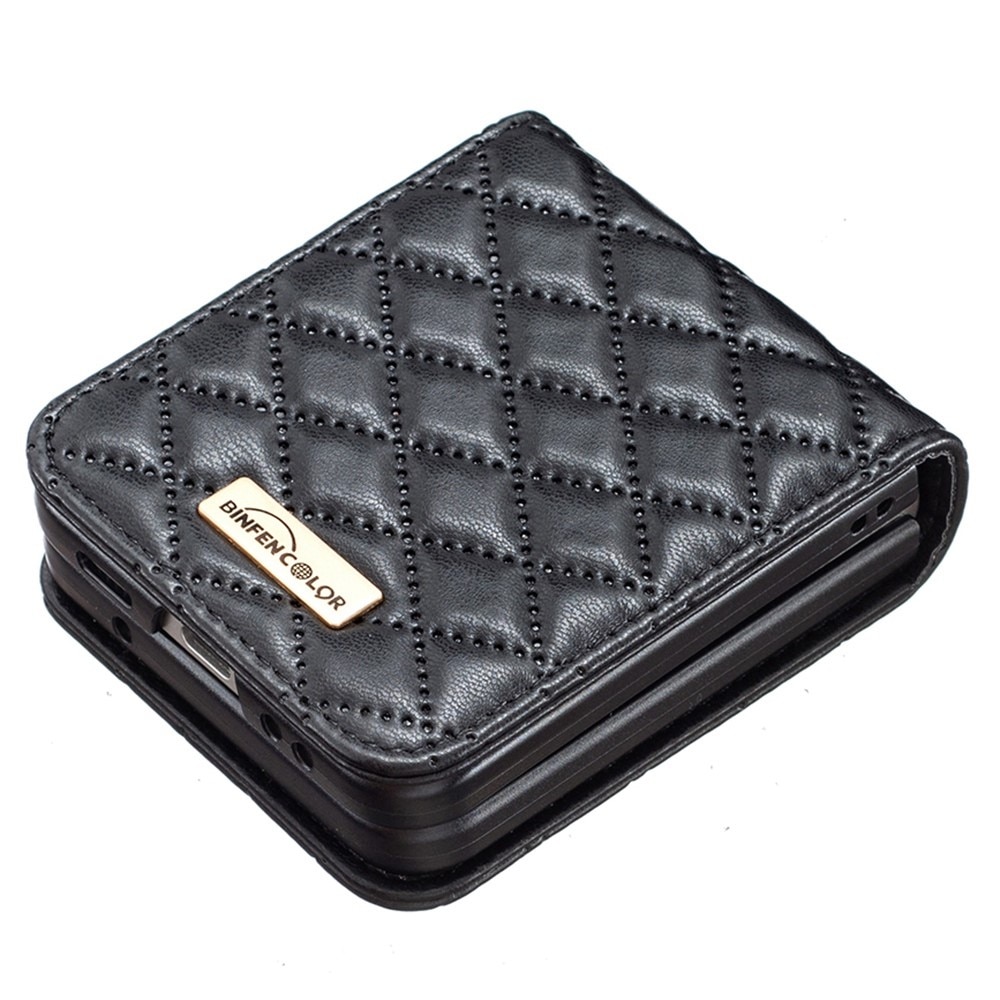 Etui Samsung Galaxy Z Flip 4 Quilted sort