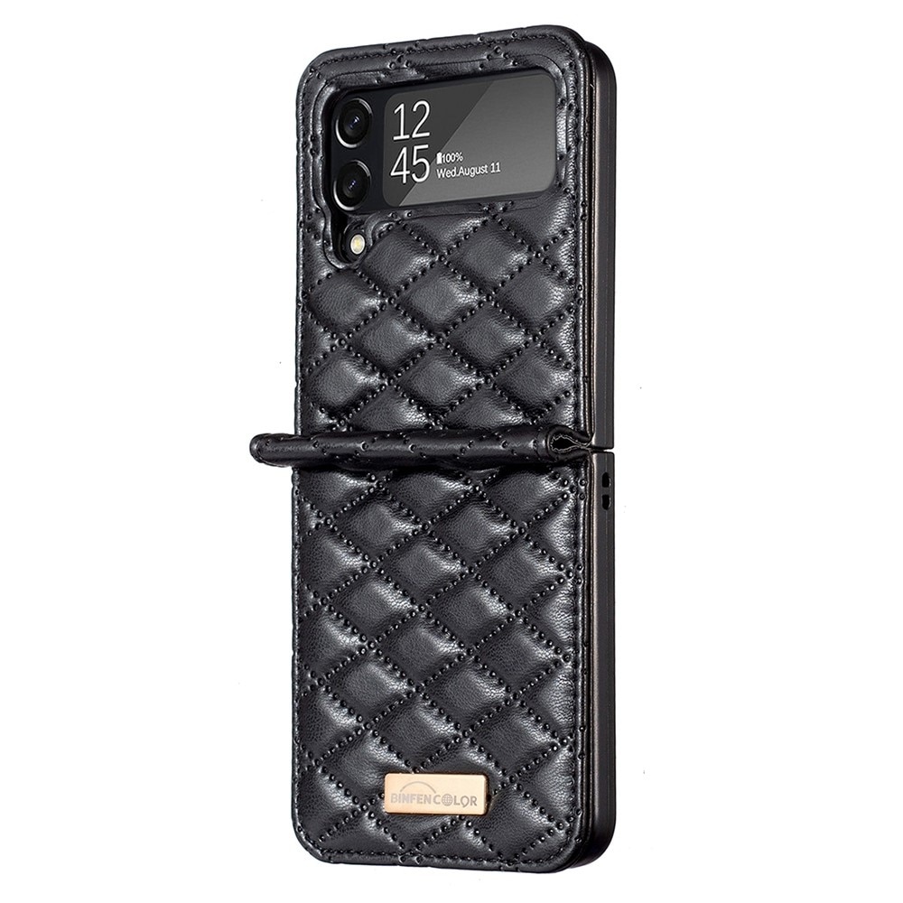 Etui Samsung Galaxy Z Flip 4 Quilted sort