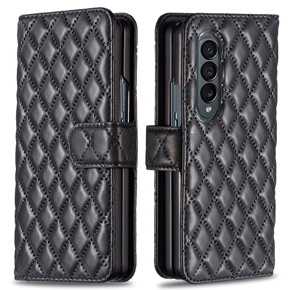Tegnebogsetui Samsung Galaxy Z Fold 4 Quilted sort